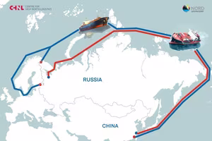 Trung Quốc khai trương tuyến vận tải container đầu tiên qua Bắc Cực tới châu Âu
