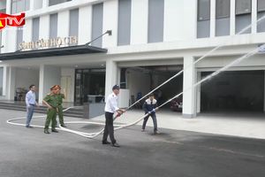 Chủ động phòng cháy, chữa cháy góp phần xây dựng chung cư an toàn