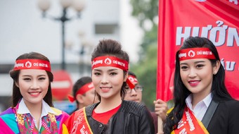 Kỳ Duyên, Huyền My hiến máu hưởng ứng “Ngày Chủ nhật Đỏ”