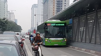 Buýt nhanh BRT miễn phí cho người dân đi lại đến hết ngày 5/2/2017
