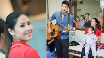 Hoa hậu biển Nguyễn Thị Loan tích cực kêu gọi hiến máu nhân đạo