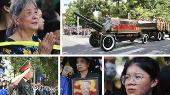 Kính cẩn nghiêng mình tiễn biệt Tổng Bí thư Nguyễn Phú Trọng