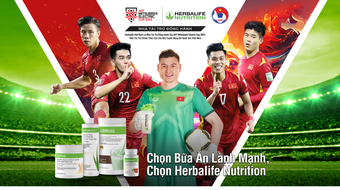 Năm thứ hai liên tiếp Herbalife Nutrition tài trợ đồng hành cùng AFF Cup