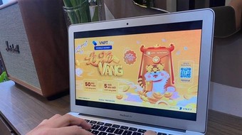 Phủ sắc vàng, Tết an khang với ngàn may mắn từ Mobile Money của VNPT