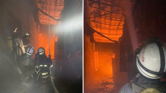 Dập tắt đám cháy hàng loạt xưởng gỗ tại huyện Đan Phượng