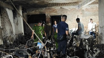 Dự kiến chi trả bảo hiểm trên 10 tỷ đồng vụ cháy chung cư mini phố Khương Hạ