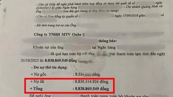Nợ thẻ tín dụng 8,5 triệu, phải trả hơn 8,8 tỷ đồng, Eximbank nói gì?