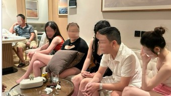 Nhóm 'nam thanh, nữ tú' thuê căn hộ chung cư bay lắc bầy đàn