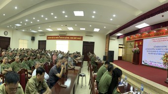 Bồi dưỡng nghiệp vụ cho 1.290 đội viên tổ bảo vệ an ninh trật tự ở cơ sở