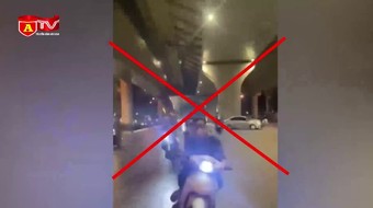 "Diễu phố" phóng nhanh, lạng lách, gây rối trật tự công cộng, 20 đối tượng bị truy bắt