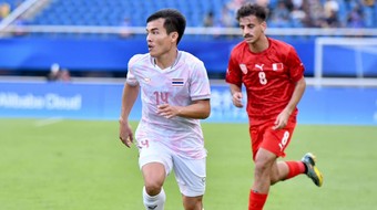 Thái Lan thoát thua phút 90+5 ở ASIAD