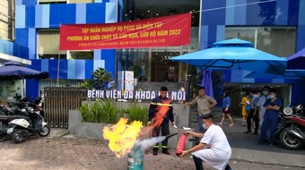 Ngừa nguy cơ hỏa hoạn tại bệnh viện 