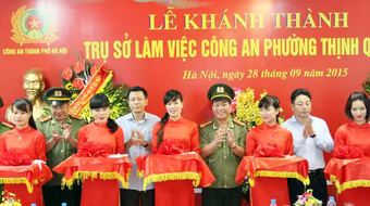 Khánh thành trụ sở 3 đơn vị Công an cơ sở