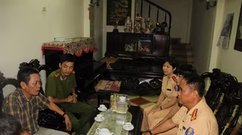 Phòng CSGT Hà Nội tri ân thương binh, thân nhân gia đình liệt sĩ