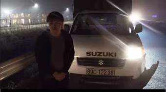 CSGT quyết liệt truy đuổi xe tải trên cao tốc