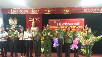 Thành lập  công đoàn cơ sở Công an huyện Phú Xuyên