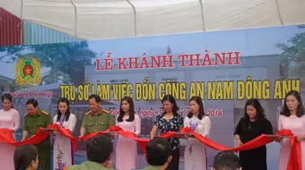 Khánh thành 2 trụ sở đơn vị thuộc Công an huyện Đông Anh