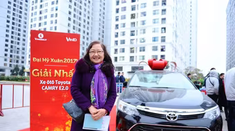 Trúng ô tô Camry tiền tỷ nhờ mua…rau