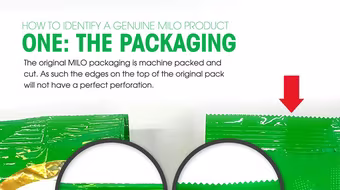 Malaysia phát hiện sữa Milo giả 