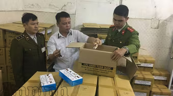 Tiêu huỷ hơn 2 tấn thuốc thú y không được phép lưu hành