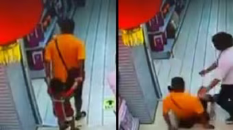 Đi siêu thị, cha mất thăng bằng ngã đè con trai tử vong