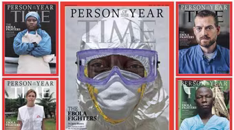 Nhân viên y tế chống Ebola là Nhân vật của năm