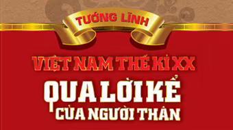 Bộ sách về 15 vị tướng Việt Nam 