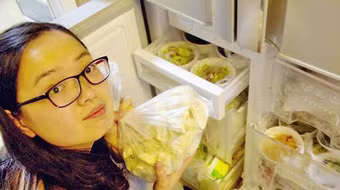 Giúp vợ có sẵn thức ăn trong cả năm 