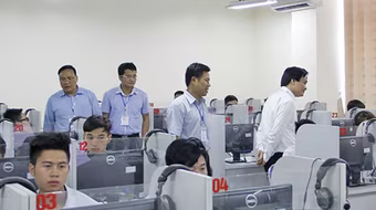 Thi xong biết điểm ngay