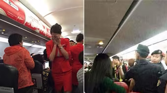 Trị "siêu quậy" trên máy bay