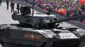 Xe tăng Armata T-14 sẽ được trang bị đạn pháo điều khiển từ xa