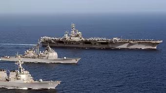 Mỹ rút toàn bộ tàu sân bay trên thế giới về căn cứ 