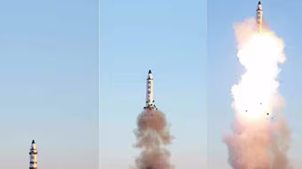 Cận cảnh Triều Tiên "phóng lạnh" tên lửa Pukguksong-2