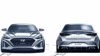 Hé lộ hình ảnh phác họa Hyundai Sonata thế hệ mới