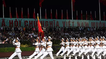 Các tuyến phố đoàn diễu binh đi qua