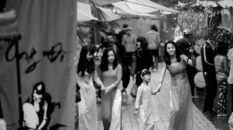 Những hình ảnh đen trắng tuyệt đẹp về ngày xuân