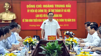 Bí thư Thành ủy Hà Nội: Xử lý nghiêm, không để tái diễn vi phạm trật tự xây dựng