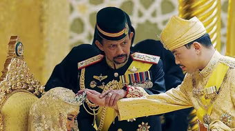 Toàn cảnh lễ cưới cực kỳ xa hoa của Hoàng tử Brunei