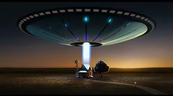 Chụp được ảnh UFO trên bầu trời hồ Loch Ness