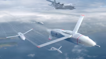 Mỹ thiết kế UAV phóng và hạ cánh trên máy bay đang bay