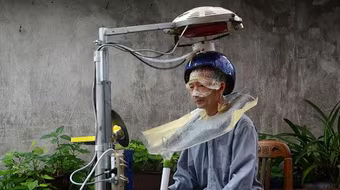 Phát minh "3 trong 1": Máy gội đầu, massage, sấy khô chỉ trong… 5 phút