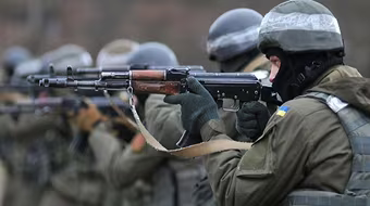 Cố vấn quân sự Thổ Nhĩ Kỳ huấn luyện lính đánh thuê gần Crimea