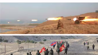 Triều Tiên tổ chức diễn tập đổ bộ và chống đổ bộ