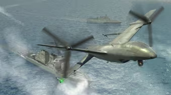 Mỹ phát triển UAV cánh quạt nghiêng vũ trang mới cho hải quân đánh bộ