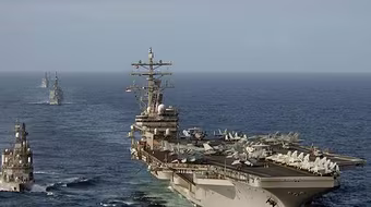 Mỹ triển khai tàu sân bay hạt nhân diễn tập tại Hàn Quốc