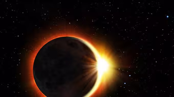 "Vòng lửa" của nhật thực toàn phần sắp xuất hiện