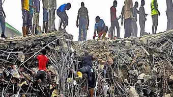 Sập nhà thờ tại Nigeria, ít nhất 160 người thiệt mạng