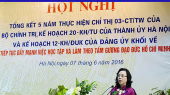 Học tập và làm theo tấm gương đạo đức Hồ Chí Minh: Cần phát huy mạnh mẽ nhiệt huyết của tuổi trẻ
