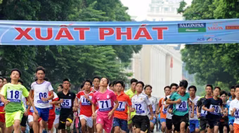 Phát động giải chạy Vì hòa bình năm 2016