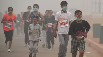 ­­­­­­­­­"Giặc" khói bụi hoành hành tại Ấn Độ